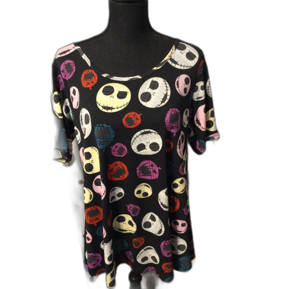 New NWT Nightmare DISNEY Tee Short sleeve Small LuLaRoe Jack